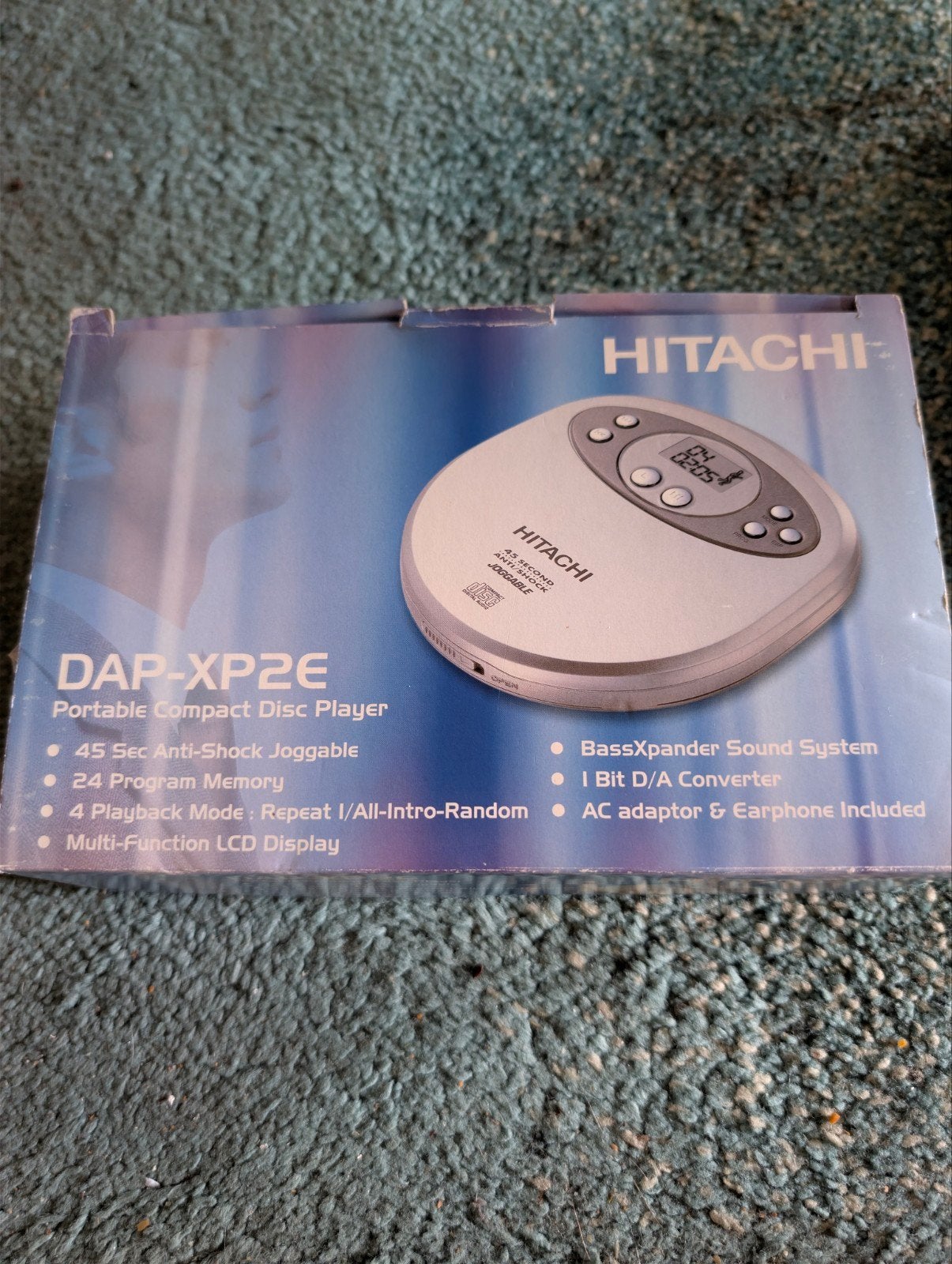 Hitachi DAP-XP2E Draagbare CD-speler - Nieuw in doos, Ophalen of Verzenden