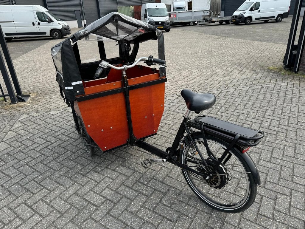 Te koop: Babboe bakfiets, Fietsen en Brommers, Fietsen | Bakfietsen, 4 kinderen of meer, Gebruikt, Huif, Ophalen