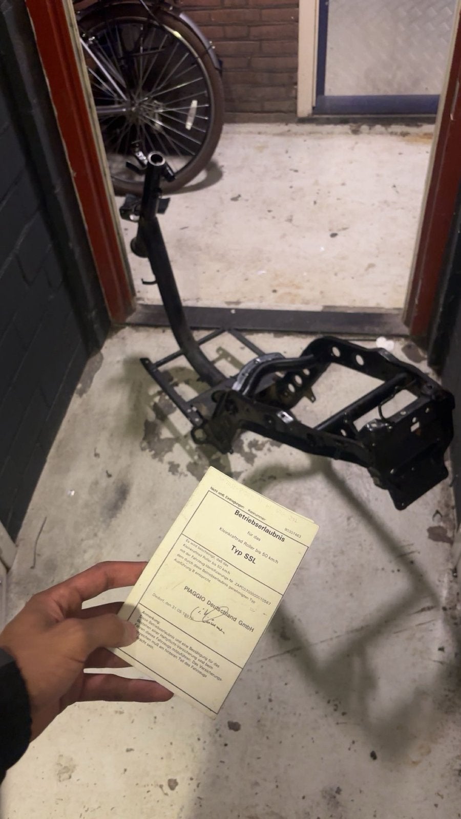 Zip Type 3 frame, Ophalen, Zo goed als nieuw, Frame