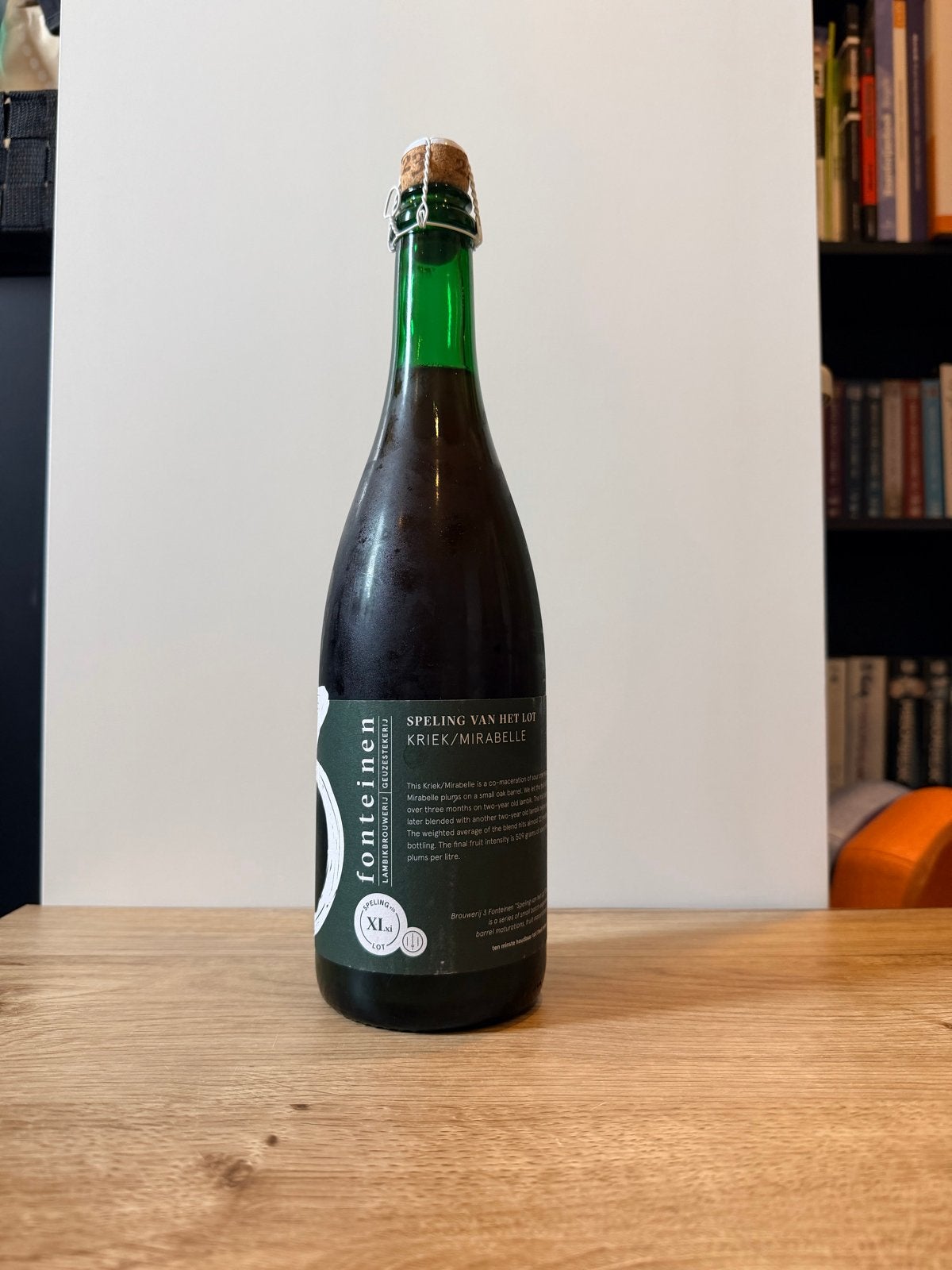 3 Fonteinen Speling van het Lot Kriek/Mirabelle, Verzamelen, Ophalen, Nieuw
