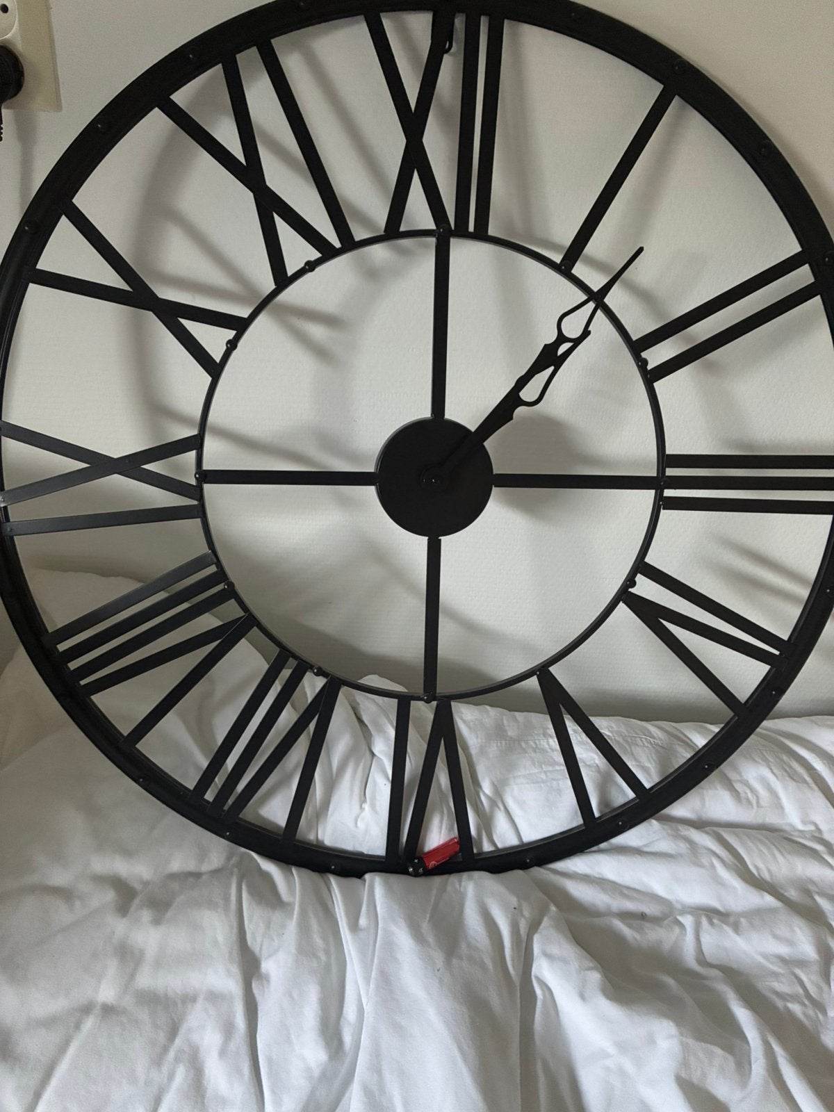 Robuuste klok 70 cm doorsnede, Ophalen, Zo goed als nieuw, Wandklok