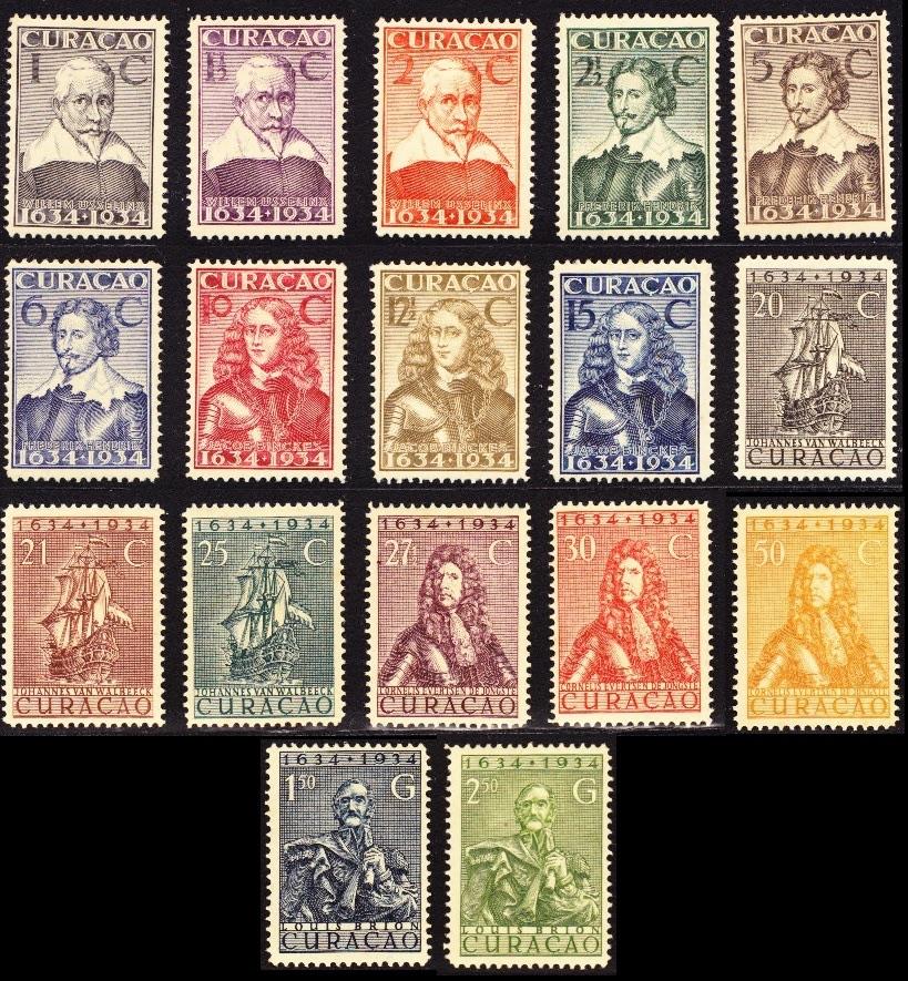 Curacao Zeldzame Series Postfris, Postzegels en Munten, Postzegels | Nederlandse Antillen en Aruba, Postfris, Verzenden