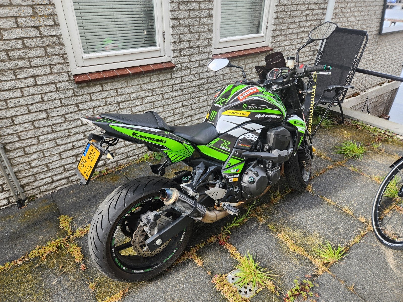 Kawasaki Z750 2010 - Nette Sportieve Naked Bike, 4 cilinders, Gebruikt, Particulier, Meer dan 35 kW
