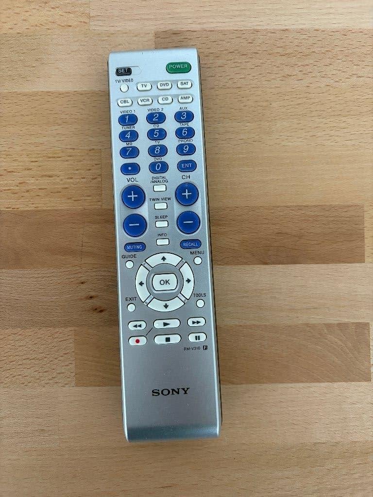 Sony Universele - Programmeerbare afstandbediening, Ophalen of Verzenden, Refurbished, Origineel, Tv