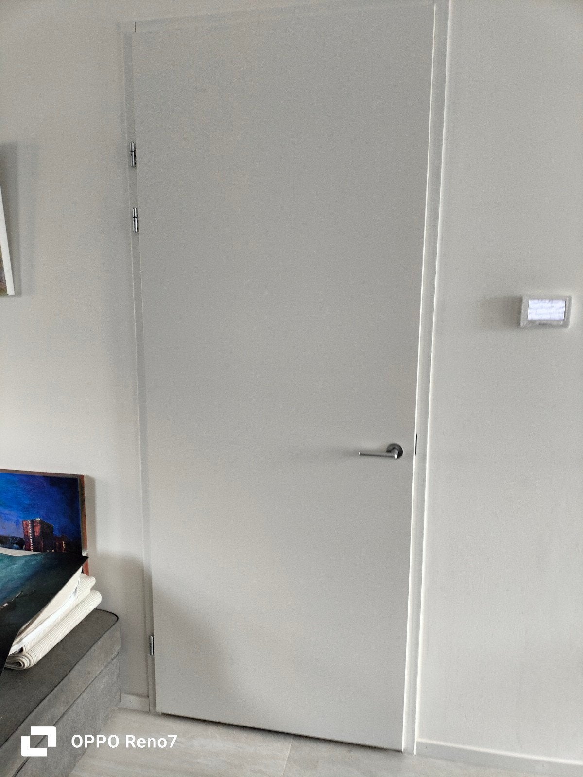Svedex opdekdeur binnen 231.5x88cm met dagslot, Doe-het-zelf en Verbouw, Deuren en Horren, Ophalen, 80 tot 100 cm, 215 cm of meer