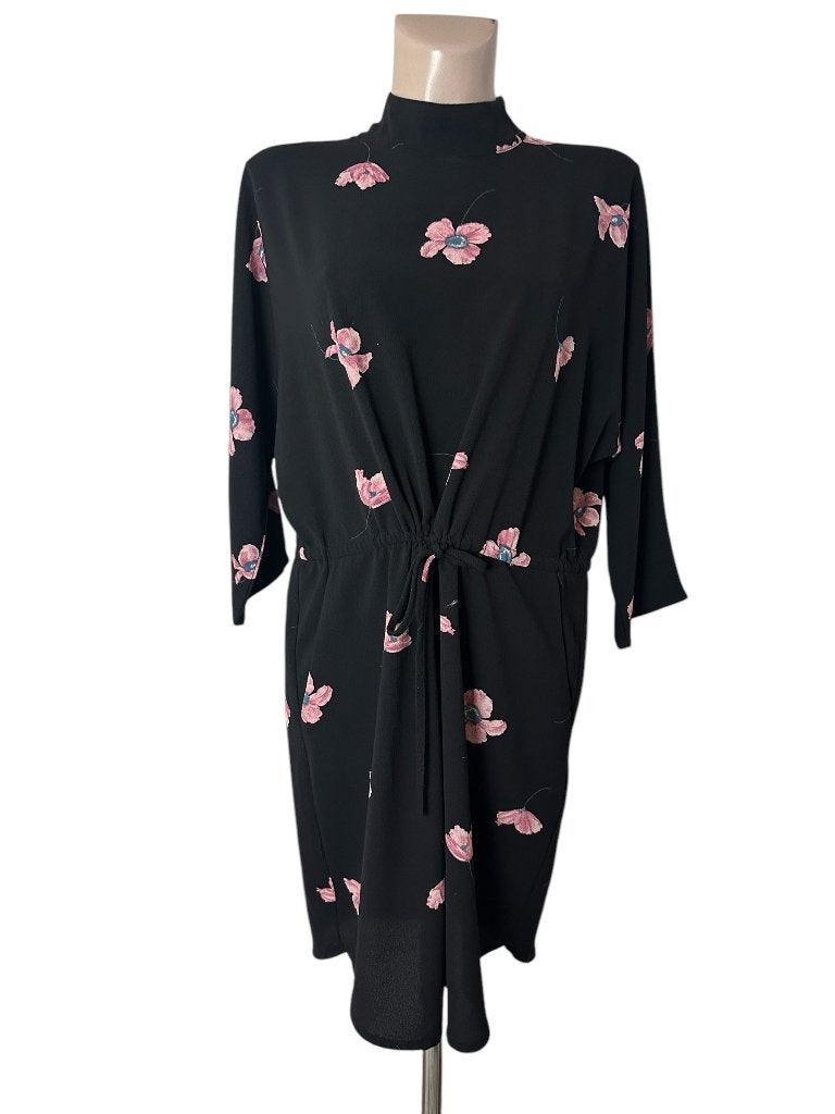 MbyM jurk L, Kleding | Dames, Jurken, Zo goed als nieuw, Zwart, Onder de knie, Ophalen of Verzenden