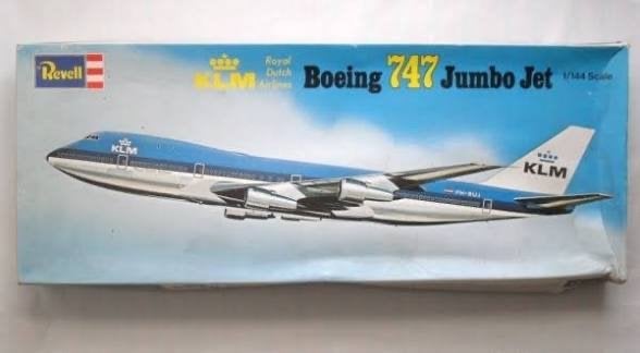 Revell KLM Boeing 747 Jumbo Jet 1/144 Schaal Modelbouw, 1:144 tot 1:200, Revell, Nieuw, Ophalen of Verzenden