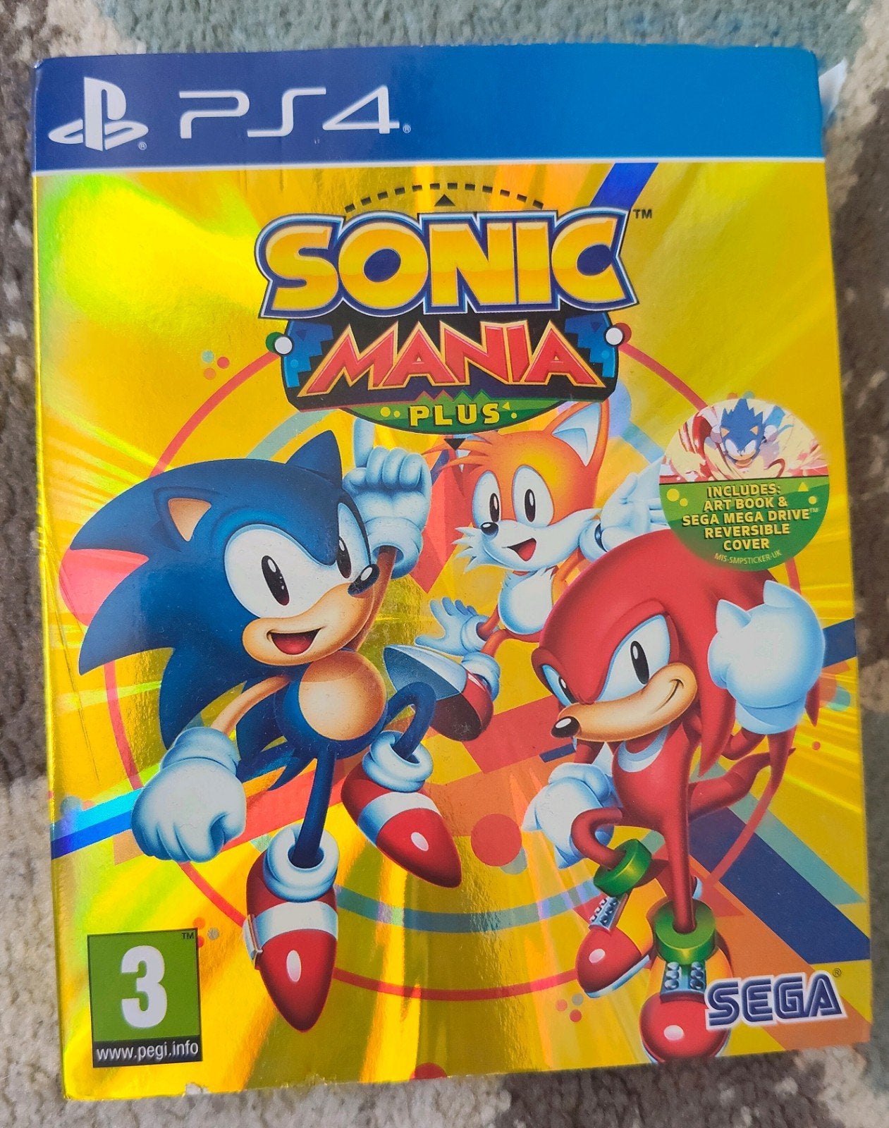 Sonic Mania Plus & LEGO Harry Potter Collection PS4, Ophalen, 1 speler, Zo goed als nieuw, Vanaf 3 jaar