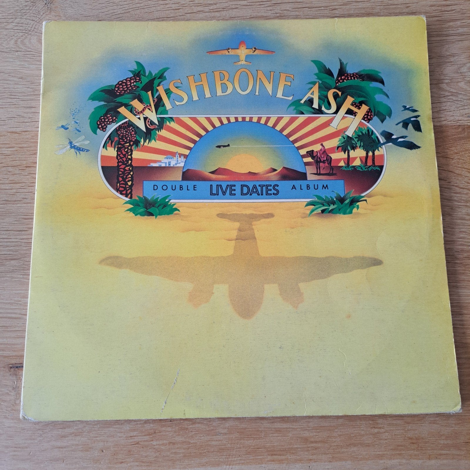 Wishbone Ash - Live Dates (1973) UK Vinyl LP, Ophalen of Verzenden