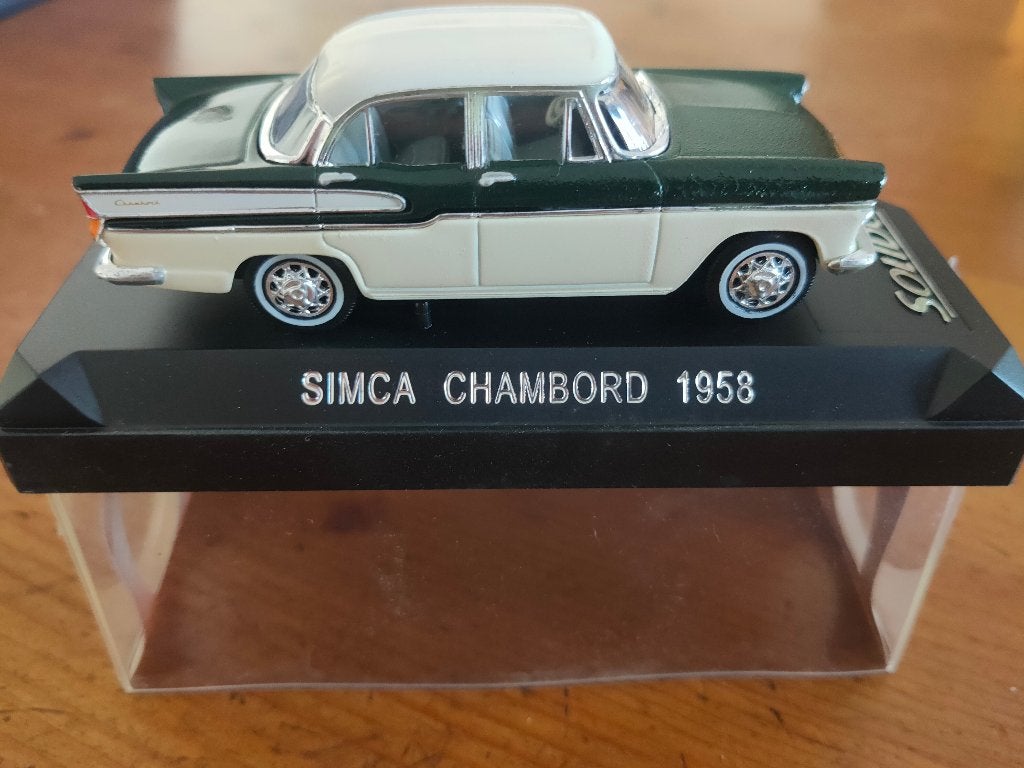Simca Chambord 1958, 1:43, Solido, nr E4, Ophalen of Verzenden, Zo goed als nieuw, Auto, Solido