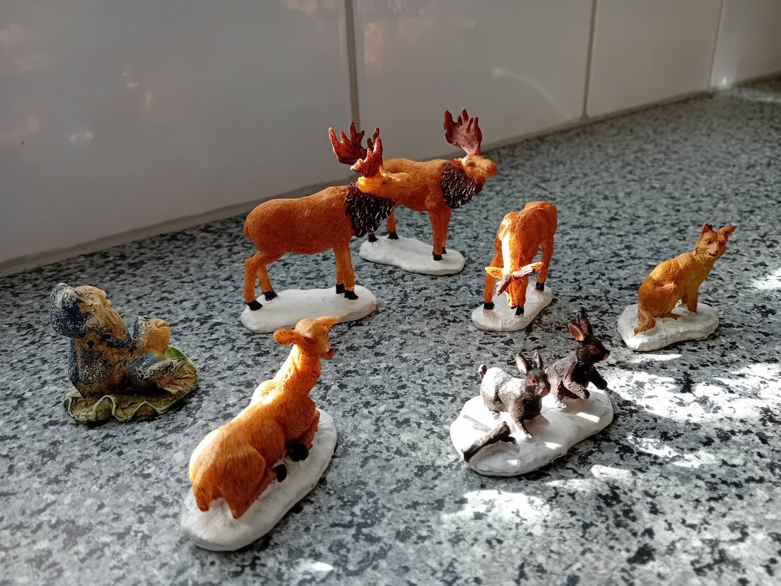 lemax kerst figuurtjes miniatuurtjes 7 stuks, Diversen, Ophalen, Zo goed als nieuw