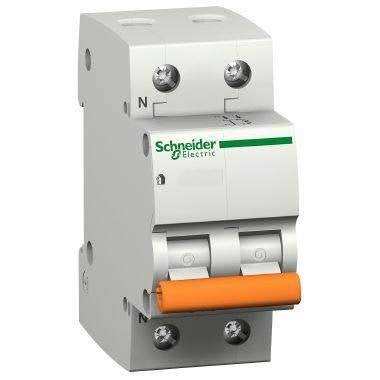 Schneider doma42- 2p c 16a 4500a stroomonderbreker, Ophalen of Verzenden, Nieuw