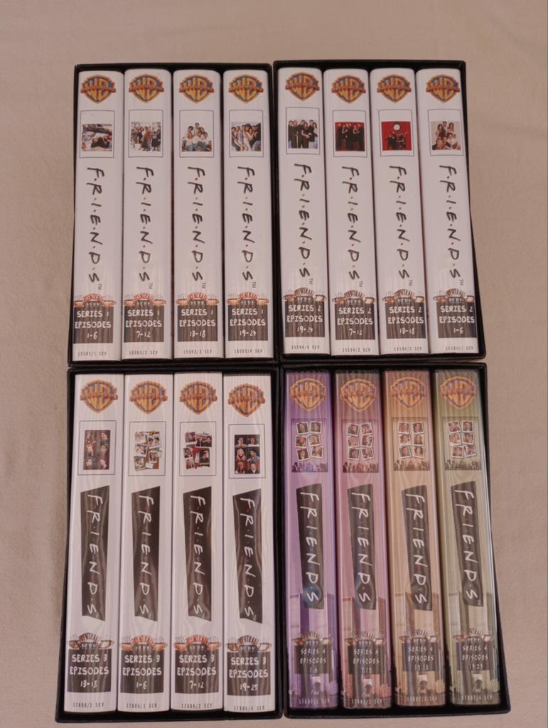 Friends op VHS Serie 1,2,3 en 4, Ophalen of Verzenden, Zo goed als nieuw, Pioneer