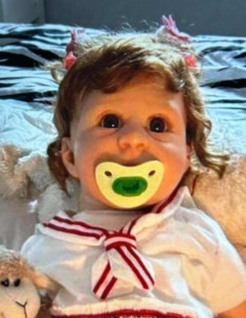 Reborn baby robby van petra legner, Ophalen of Verzenden, Babypop