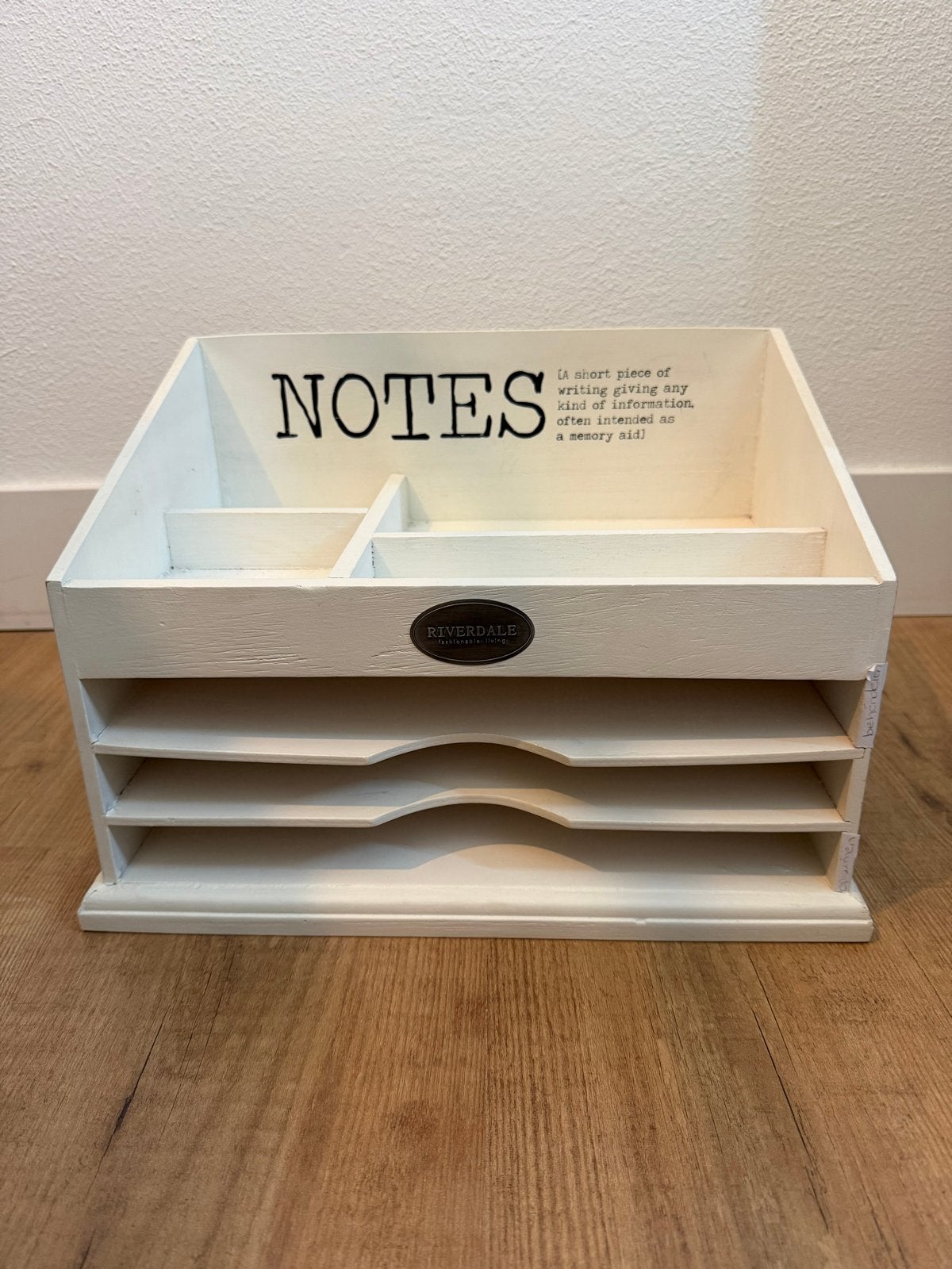 Riverdale bureau organizer, Diversen, Ophalen