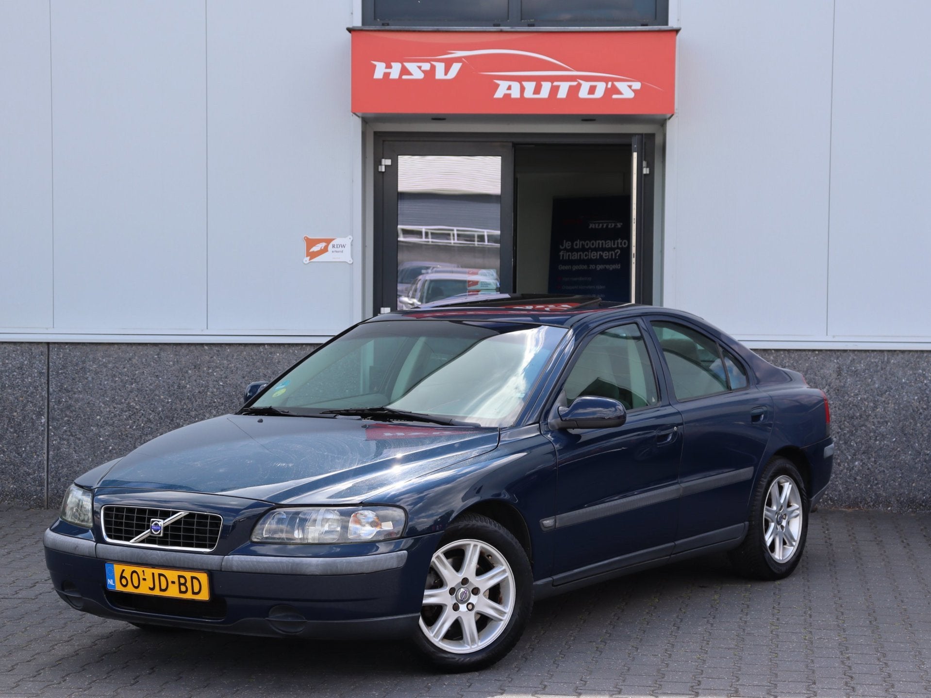 Volvo S60 2.4, Voorwielaandrijving, Gebruikt, Blauw, S60