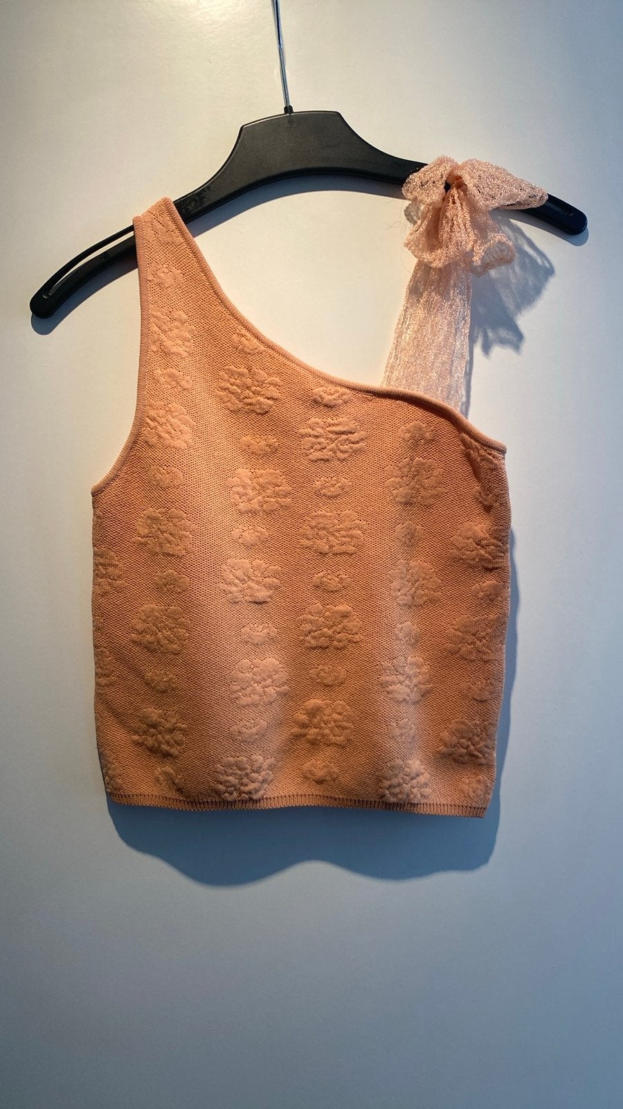 Zara One-Shoulder Top met Bloemenpatroon - Maat 8-9 jaar, Ophalen, Zo goed als nieuw