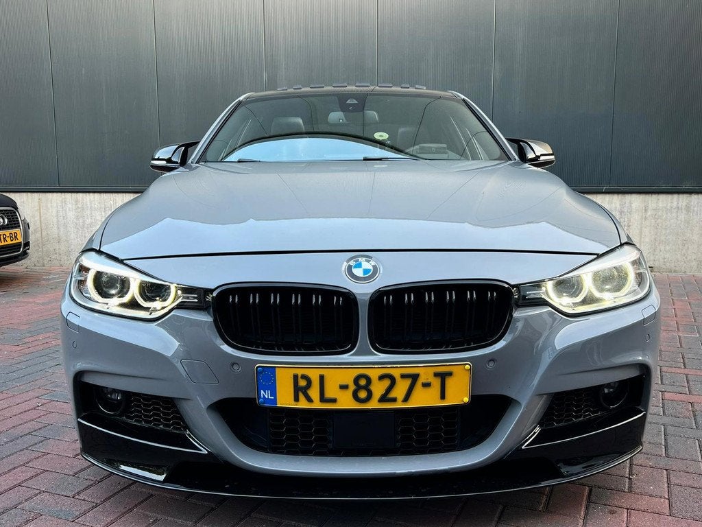 BMW 3-serie 318d High Executive * M-perf * Aut * Pano * Led, Auto's, BMW, Automaat, Achterwielaandrijving, Zwart, Leder