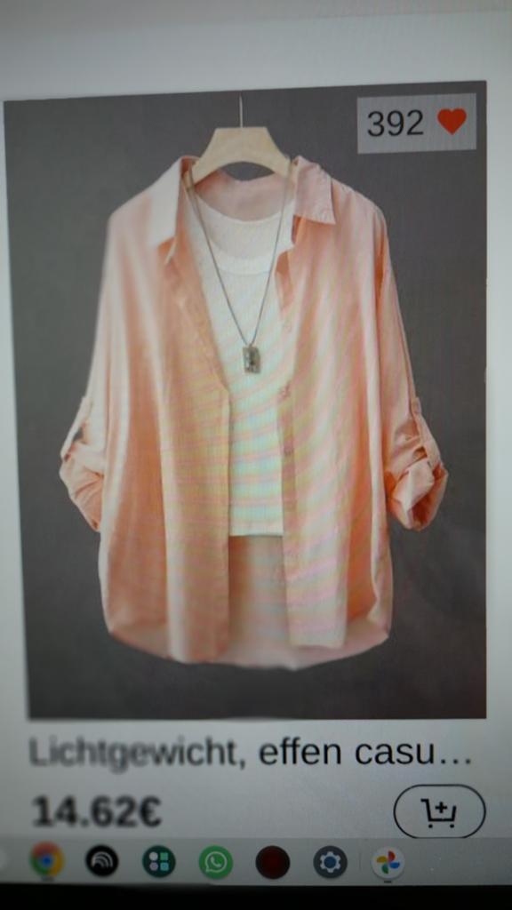 Nieuwe Shein blouse maat L - Ongebruikt in verpakking, Kleding | Dames, Blouses en Tunieken, Ophalen, Maat 42/44 (L), Nieuw, Roze