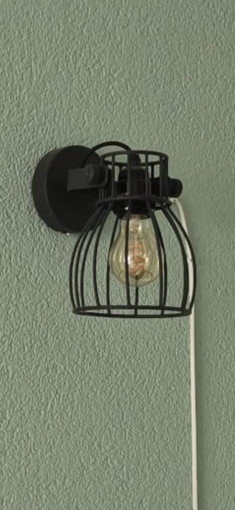 Industriële wandlamp, Huis en Inrichting, Lampen | Wandlampen, Ophalen, Zo goed als nieuw