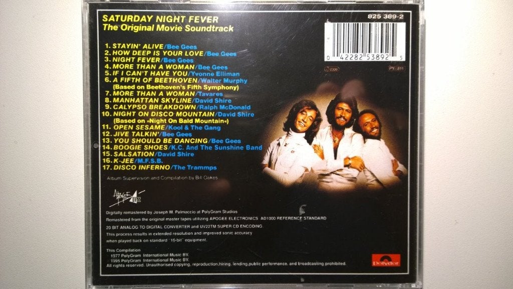 Saturday Night Fever (The Original Movie Sound Track), Ophalen of Verzenden, Zo goed als nieuw