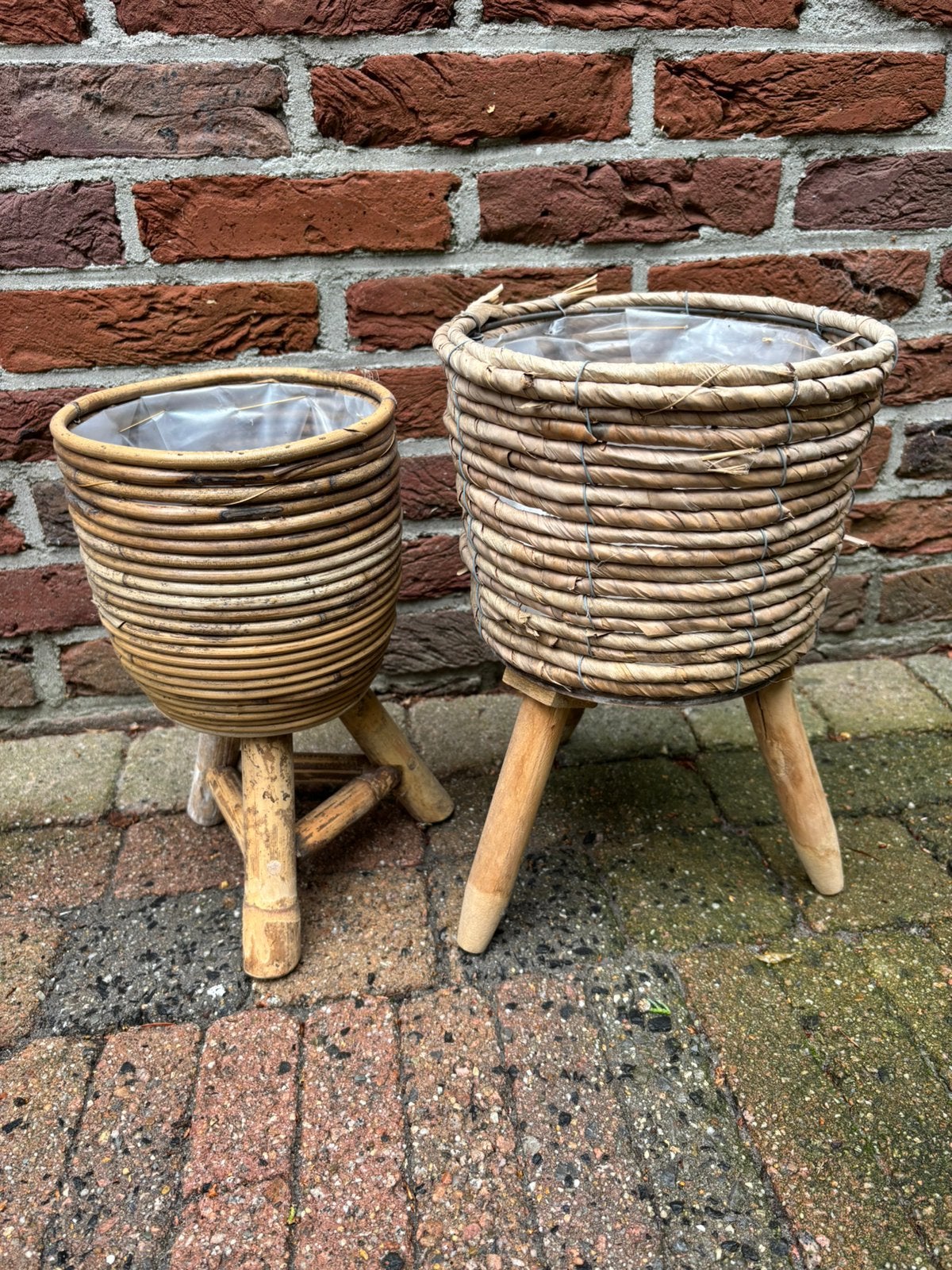 Mandjes, Ophalen, Rond, Zo goed als nieuw, Minder dan 40 cm
