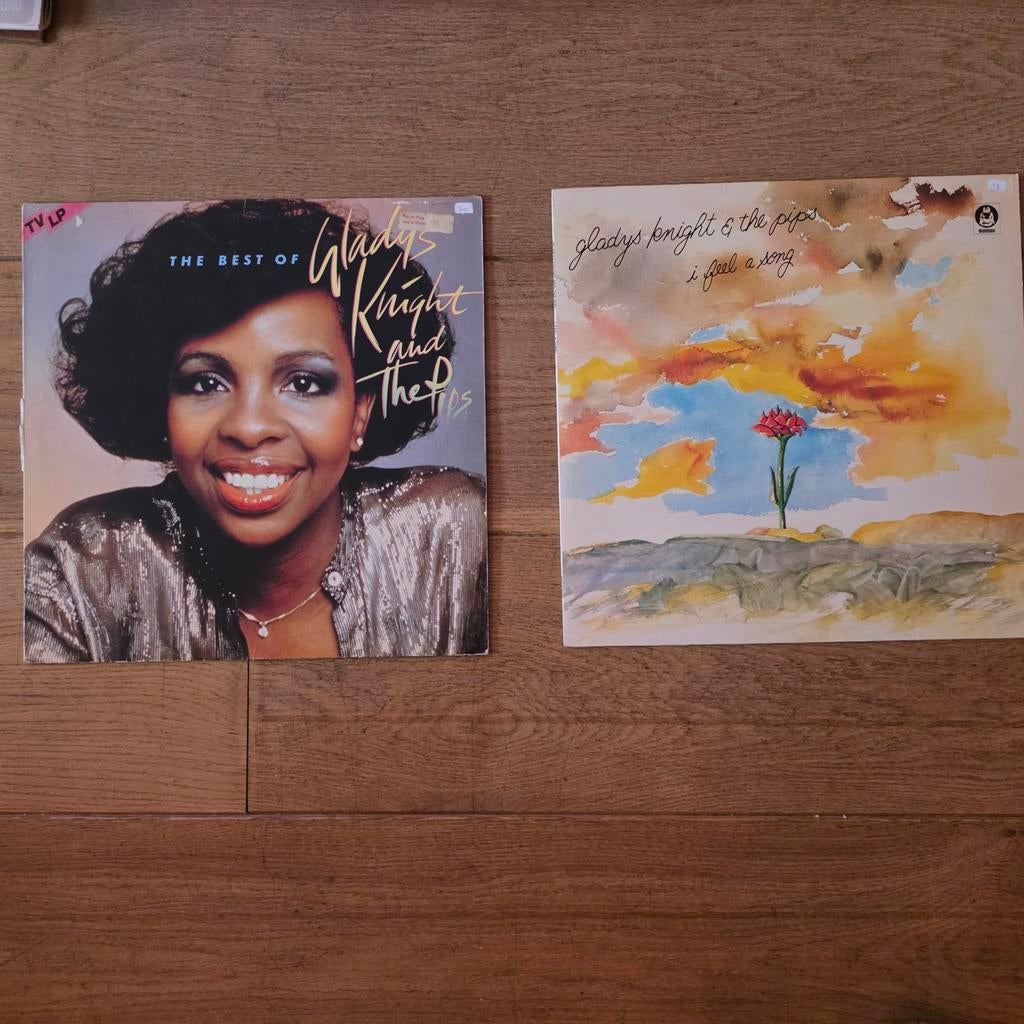 Gladys Knight & The Pips - 2 LP's, Ophalen of Verzenden, 1970 - 1979, Gebruikt, 12 inch