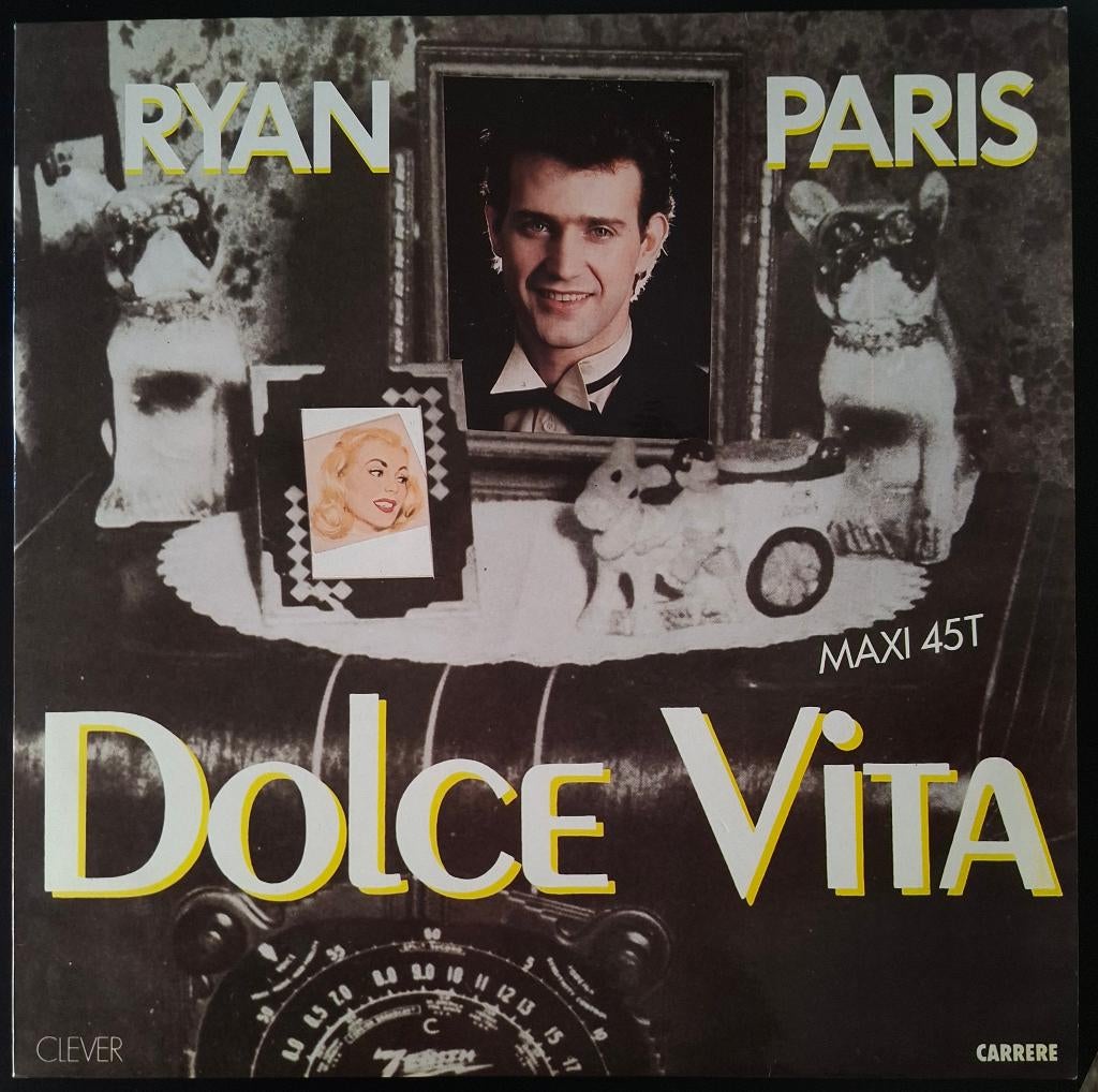 Ryan Paris: Dolce vita  Maxi single vinyl, Gebruikt, Maxi-single, Ophalen of Verzenden, Pop