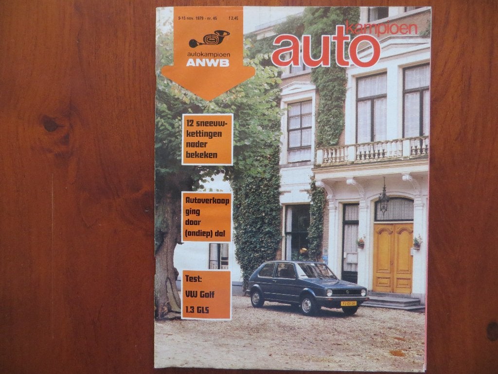 Autokampioen 45 1979 Volkswagen Golf 1.3 GLS, Citroën GSA, Ophalen of Verzenden, Nieuw, Volkswagen