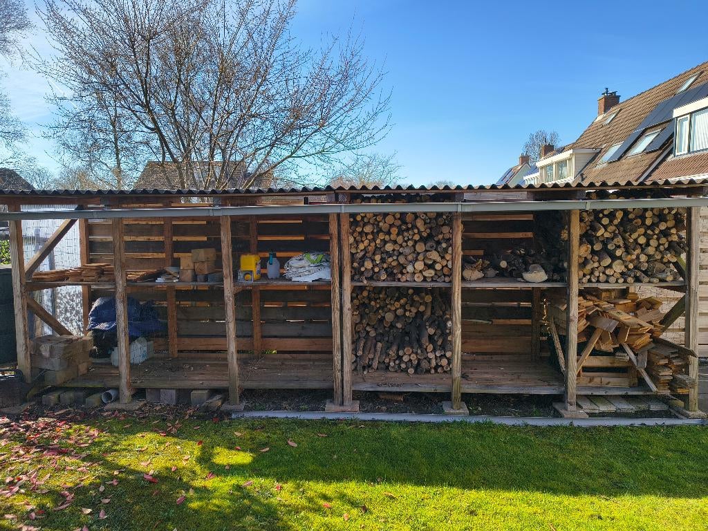 Houtopslag 12kuub, Ophalen, Gebruikt, Hout, Overige typen