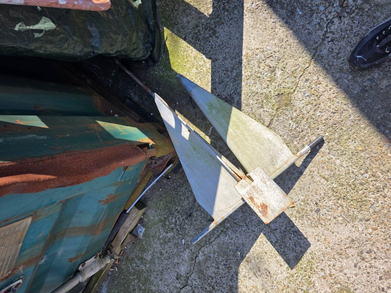 Anker 10 kg, Watersport en Boten, Ophalen, Gebruikt, Overige typen