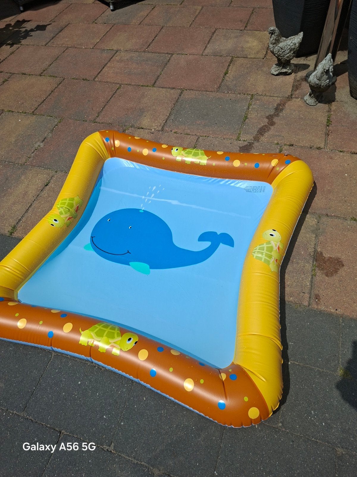 Opblaasbaar Walvis Waterspeelmatje voor Baby's, Ophalen of Verzenden, Nieuw