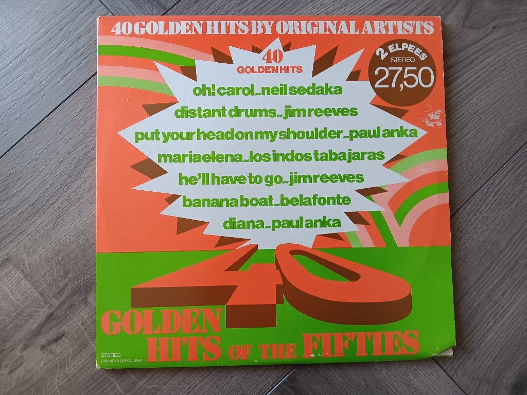 LP 40 Golden Hits, Ophalen, Gebruikt, LP