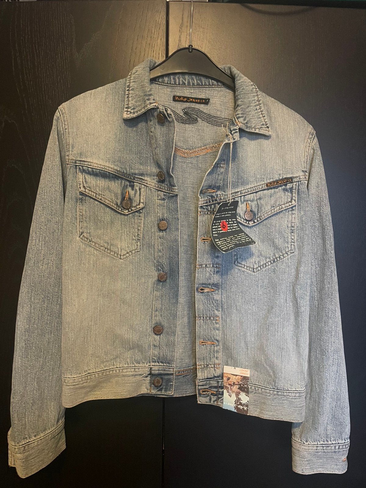 Nudie Jeans Connie M, Ophalen of Verzenden, Zo goed als nieuw, Blauw