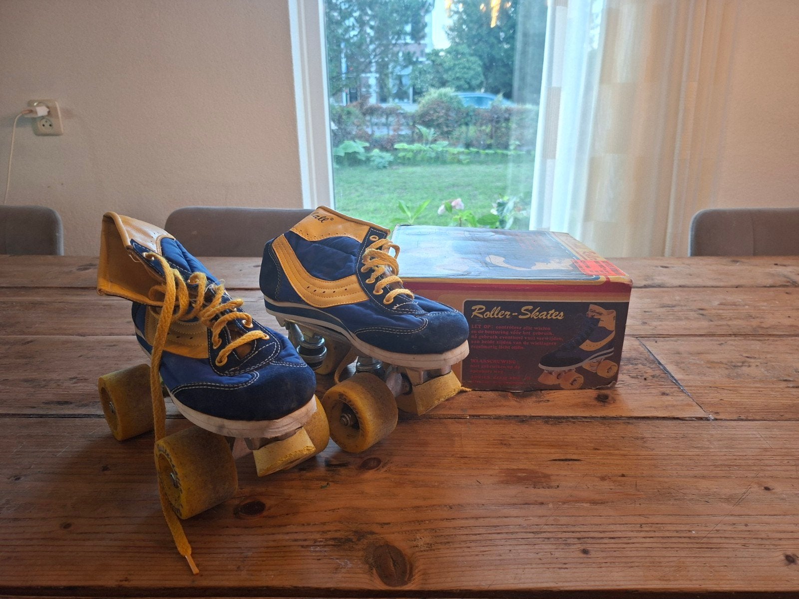Vintage Rollerball Rolschaatsen - Maat 36 - kinderen, Ophalen of Verzenden, Verstelbaar, Gebruikt, Dames