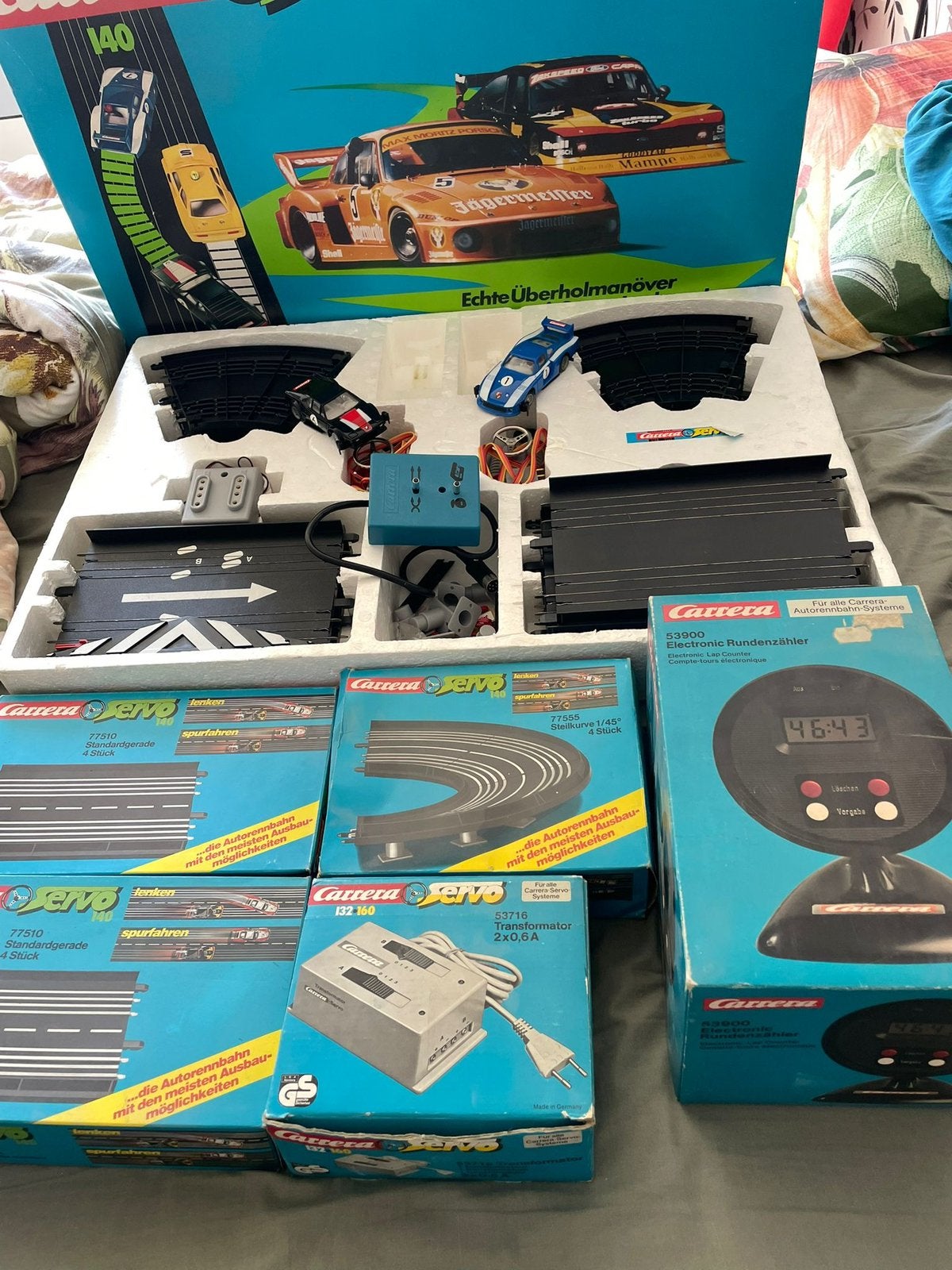 Carrera autobaan, Ophalen, Gebruikt