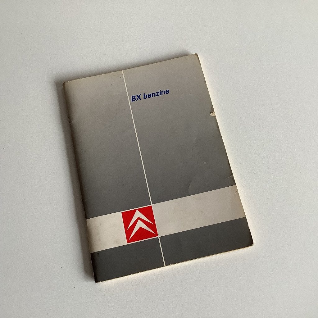 Citroen BX handleiding, Ophalen of Verzenden