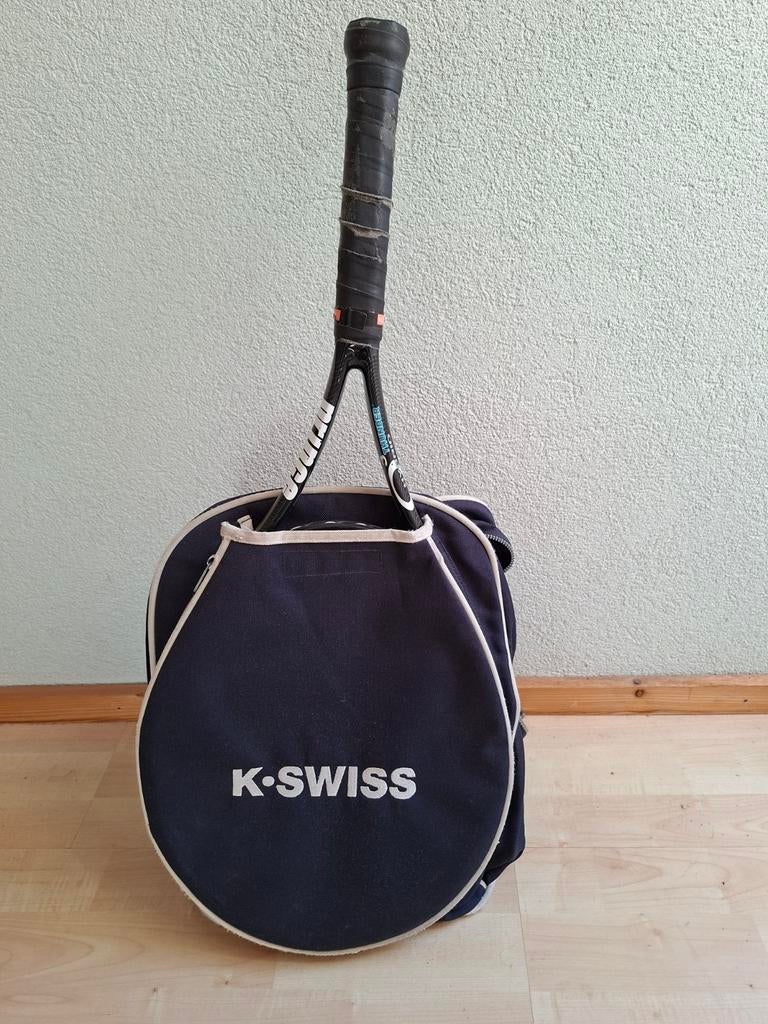K-Swiss Blauwe Tennistas, L2, Gebruikt, K-Swiss, Ophalen of Verzenden