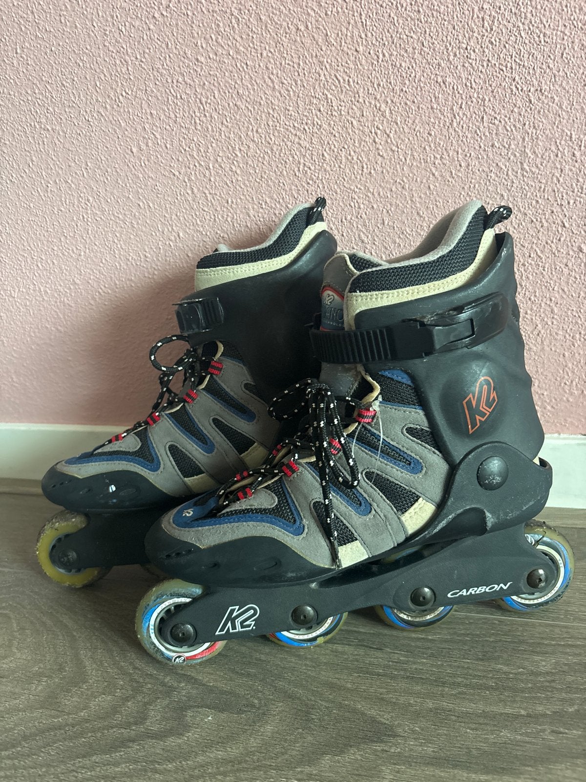 K2 Camano Inline Skeelers - 40.5 - Nieuwe wieltjes nodig, Ophalen, K2, Gebruikt, Inline skates 4 wielen