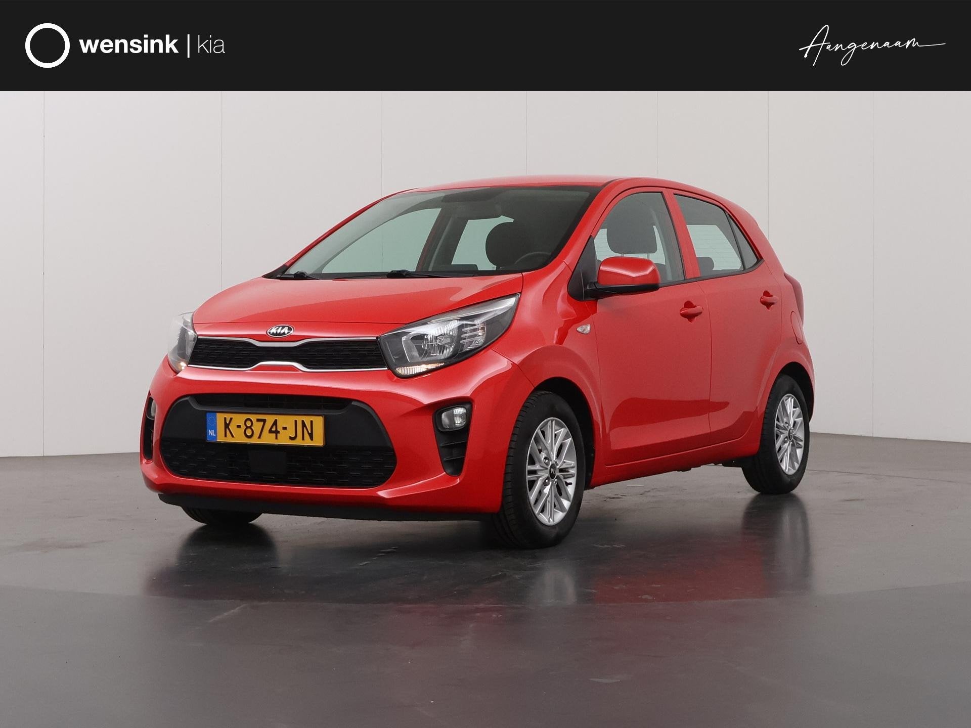 Kia Picanto 1.0 DPi DynamicLine | Apple Carplay/Android Auto, Auto's, Voorwielaandrijving, Stof, Gebruikt, 4 stoelen