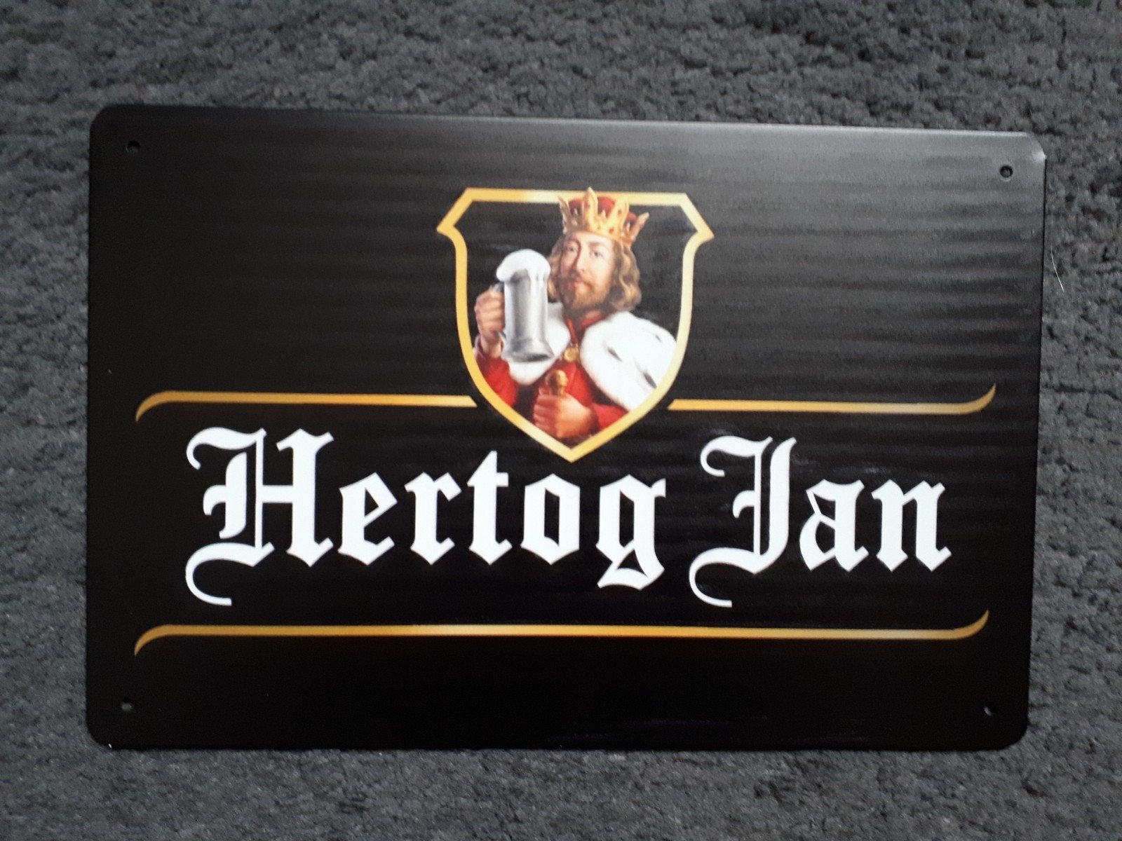 Hertog Jan 20x30 cm Metalen Reclamebord, Verzamelen, Biermerken, Verzenden, Nieuw, Hertog Jan
