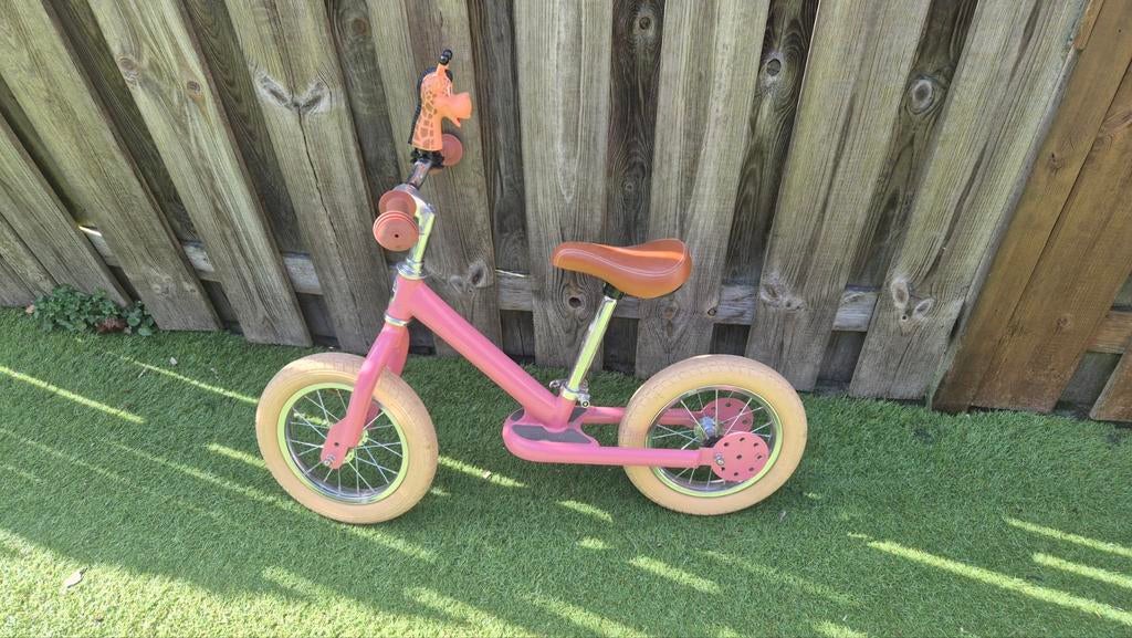 Trybike loopfiets 2 in 1 roze, Ophalen, Zo goed als nieuw, Loopfiets