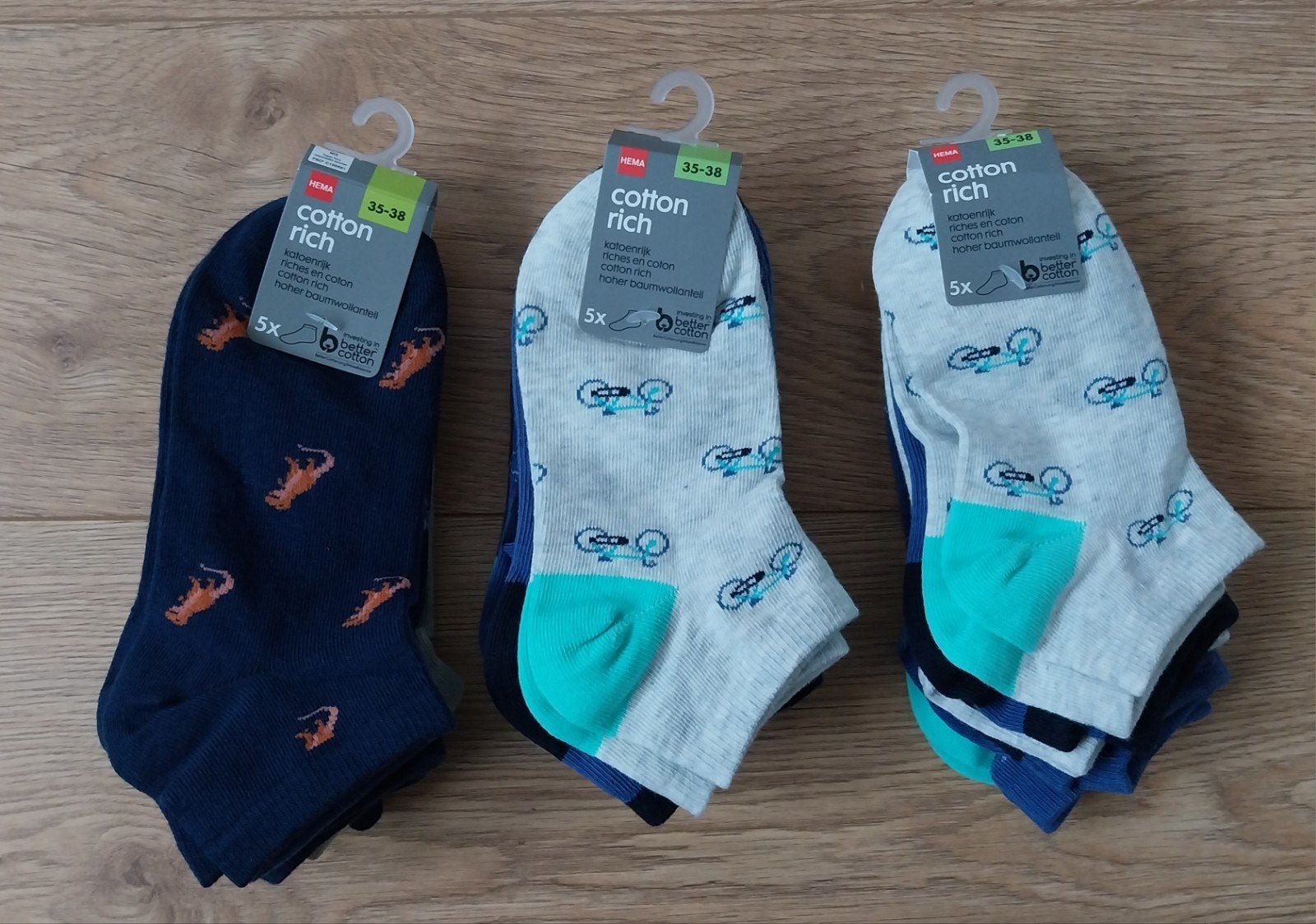 Sneakersokken Hema, maat 35-38,  nieuw, Ophalen of Verzenden, Nieuw