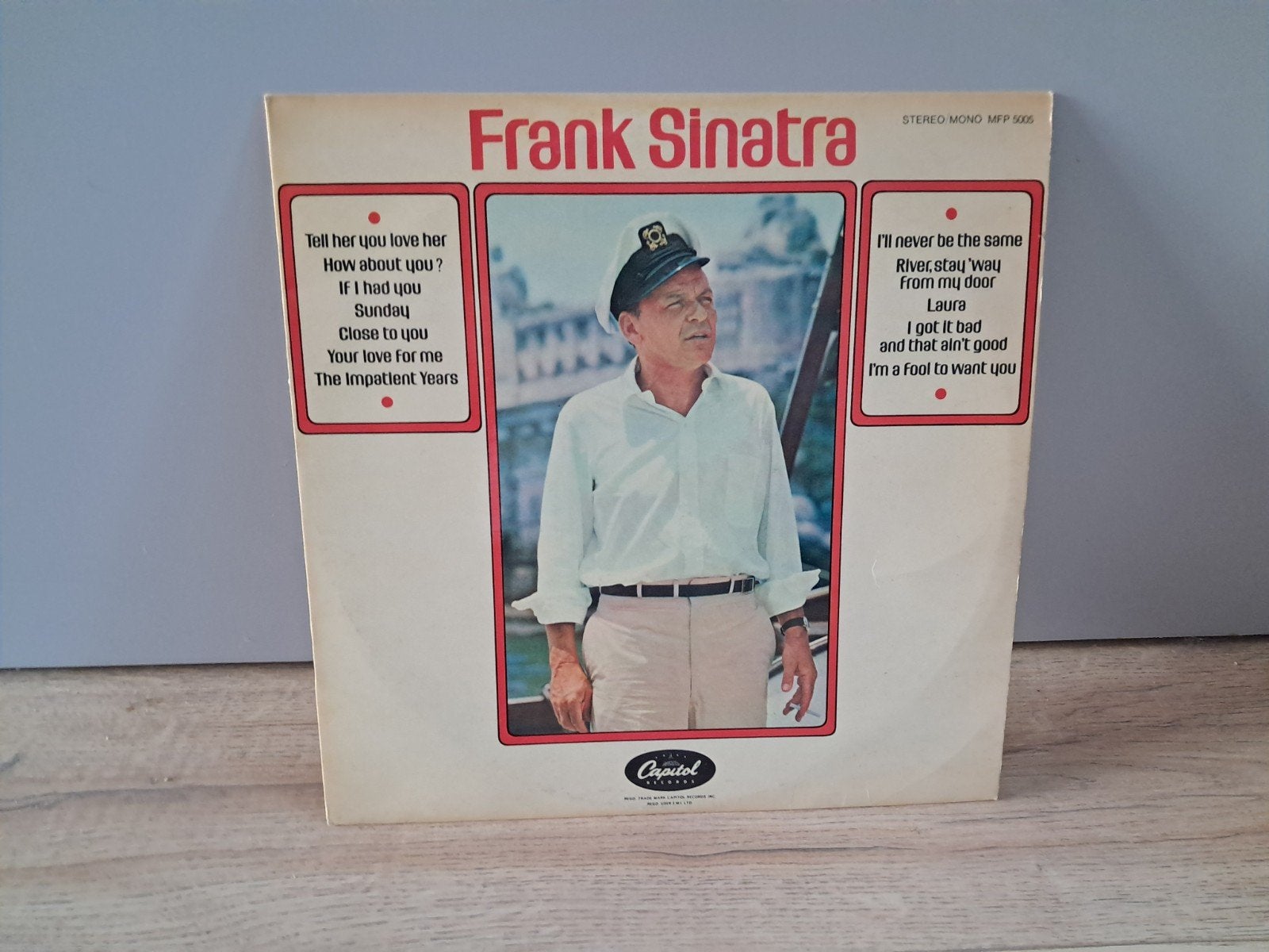 Frank Sinatra LP - Stereo Mono MFP 5005, LP, Gebruikt, Pop, Ophalen of Verzenden