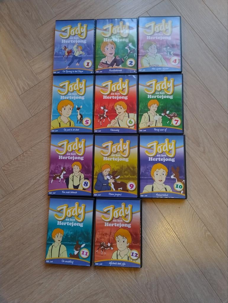 Jody en het Hertejong DVD Boxset (excl. seizoen 3), Ophalen of Verzenden, Zo goed als nieuw, Boxset