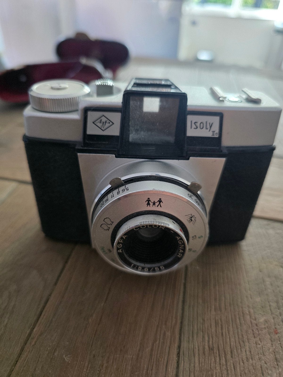 Vintage Agfa Isoly IIa camera - Compact en klassiek, Ophalen of Verzenden