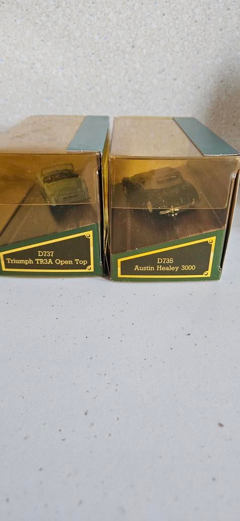 Corgi Triumph TR3A & Austin Healey 3000, Ophalen of Verzenden, Nieuw, Auto, Corgi