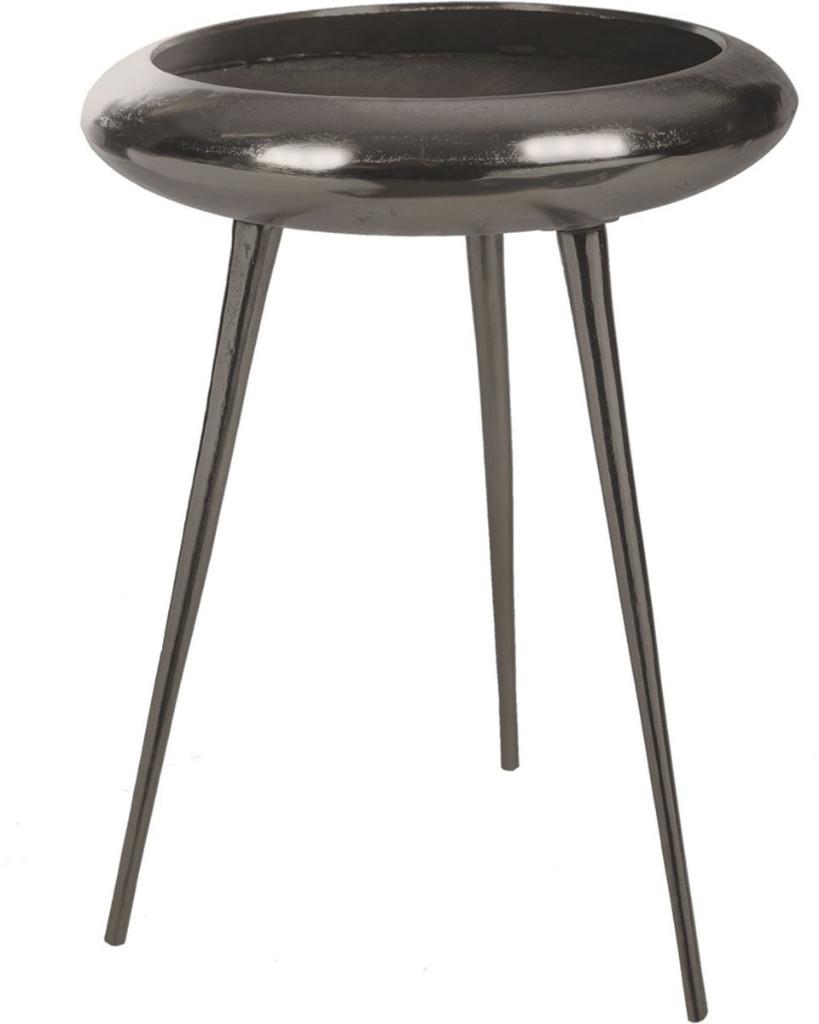 Riverdale Bijzettafel Brisbane | Bruin | 55cm, 45 tot 60 cm, Minder dan 55 cm, Info@riverdale.nl, Metaal of Aluminium