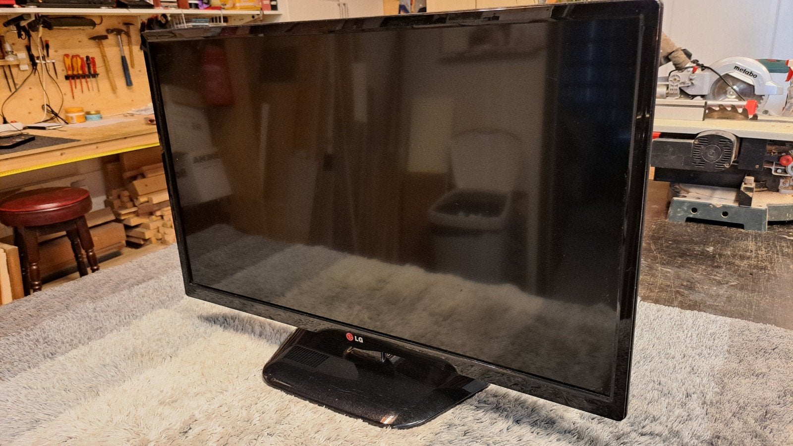 LG lcd TV 28LB450U, Ophalen, Gebruikt, 50 Hz, LG