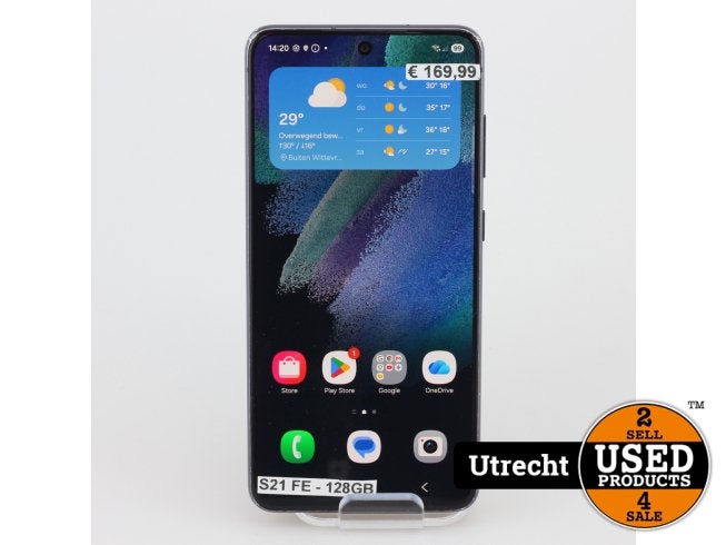 Samsung Galaxy S21 FE 5G 128GB Zwart